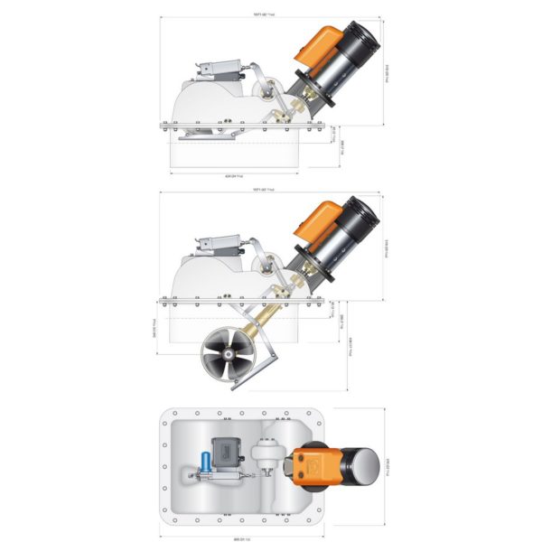 BTR 250 Retractable Bow Thruster - Image 3