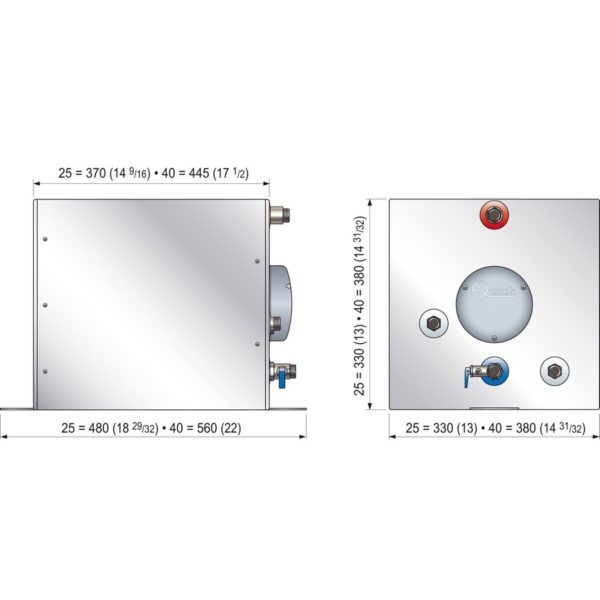 BXS 40L Square Water Heater - Image 3